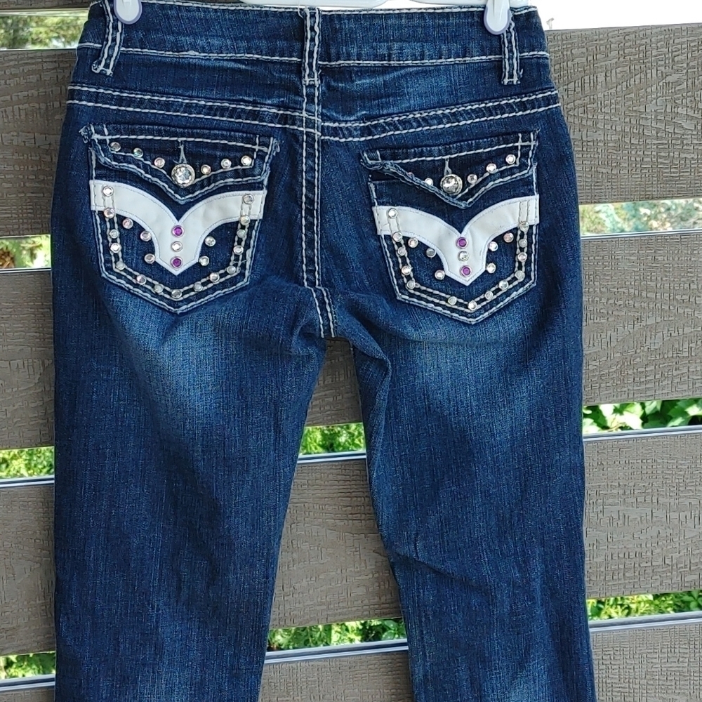 Liuce's Jeans Skinny Rip Jeans size 1 blue